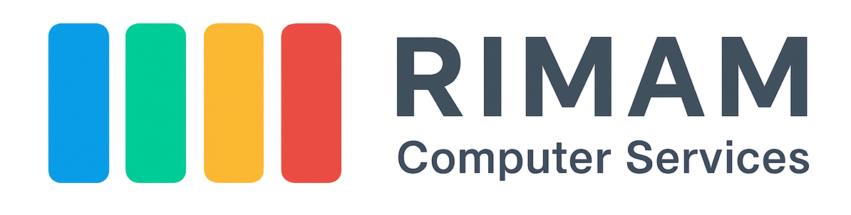 RIMAM Computer Logo